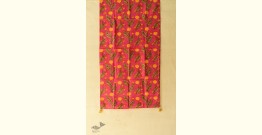 Nisarg . निसर्ग ✮ Hand Block Printed Cotton Stole - Rani Pink