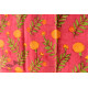 shop Hand Block Printed Cotton Rani Pink Stole