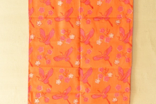 Nisarg . निसर्ग ✮ Hand Block Printed Cotton Orange Stole