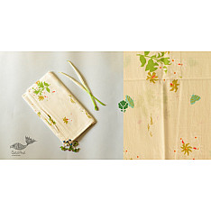 Nisarg . निसर्ग ✮ Printed Cotton Off White Stole