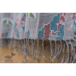 Vishwa ❤ Angora Wool ❤ Printed Stole ~ 13