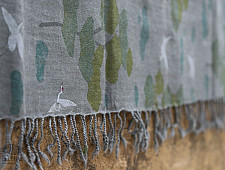 Vishwa ❤ Angora Wool ❤ Printed Stole ~ 6