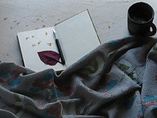 Vishwa ❤ Angora Wool ❤ Printed Stole ~ 13