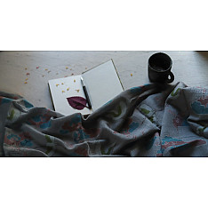 Vishwa ❤ Angora Wool ❤ Printed Stole ~ 13