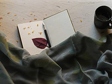 Vishwa ❤ Angora Wool ❤ Printed Stole ~ 6