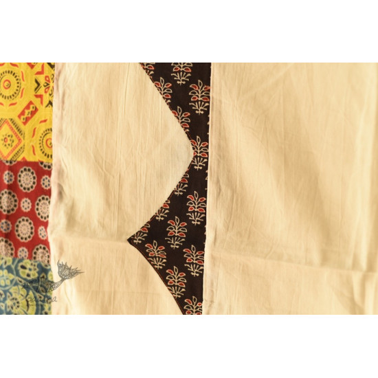 shop Embroidery & Patch Work - Cotton white Dupatta