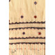 Cotton Ajrakh Applique dupatta