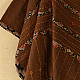 Cotton Brown Ajrakh dupatta