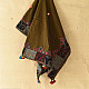 Cotton Ajrakh Brown dupatta