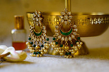 श्रीरूपा  | Silver Earring | Chandni ~ 27