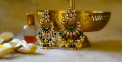 श्रीरूपा  | Silver Earring | Chandni ~ 27