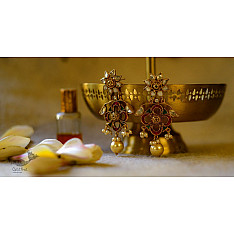 श्रीरूपा  | Silver Earring | Chandrika ~ 19