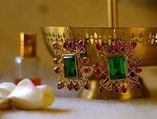 श्रीरूपा  | Silver Earring | Choras Hoops ~ 5