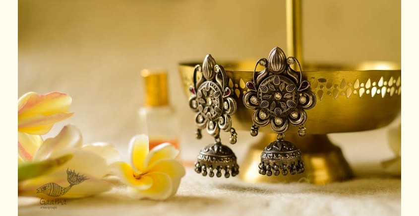 श्रीरूपा  | Silver Earring | Dilkash ~ 48