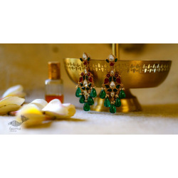 श्रीरूपा  | Silver Earring | Peacock Motifs ~ 18