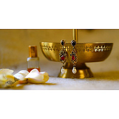 श्रीरूपा  | Silver Earring | Rangeen ~ 8