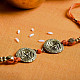 shop handmade dhokra brass rakhi