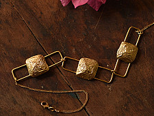 Prabha . प्रभा | Dhokra Brass Necklace