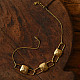 shop Handmade Dhokra Brass Necklace