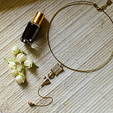 Prabha . प्रभा | Dhokra Brass Necklace : 1
