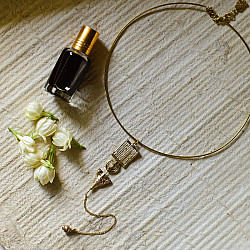 Prabha . प्रभा | Dhokra Brass Necklace : 1