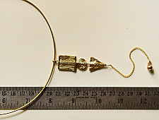 Prabha . प्रभा | Dhokra Brass Necklace : 1
