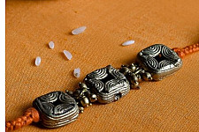 Dhokra Brass ❂ Handmade Rakhi - Dhokra