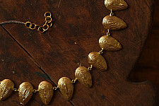 Prabha . प्रभा | Handmade Dhokra Brass Necklace