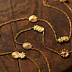 shop Handmade Dhokra Brass Long Necklace / Chain