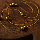 shop Handmade Dhokra Brass Necklace / Long Chain