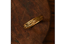 Prabha . प्रभा | Dhokra Brass Bangle (Two Sizes in Option )