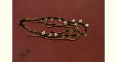 handmade Brass Dhokra Clubs Design Three Layered Necklace