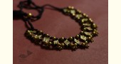 handmade dholra brass necklace  Diamond Design