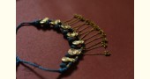 handmade dholra brass necklace set