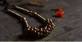 Prabha . प्रभा | Brass Dhokra Designer Necklace