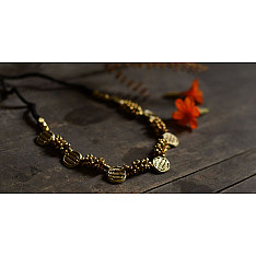 Prabha . प्रभा | Handmade Brass Dhokra Necklace
