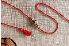 Dhokra Brass ❂ Handmade Rakhi - N