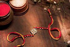Dhokra Brass ❂ Handmade Rakhi - B