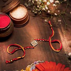 Dhokra Brass ❂ Handmade Rakhi - B