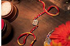 Dhokra Brass ❂ Handmade Rakhi - B