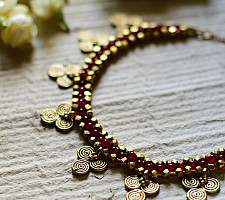 Prabha . प्रभा | Dhokra ~ Brass Necklace 12