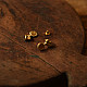 shop Handmade Dhokra Brass Stud Earring