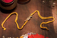 Dhokra Brass ❂ Handmade Rakhi - Bird