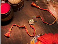 Dhokra Brass ❂ Handmade Rakhi - C