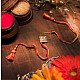 shop handmade dhokra brass rakhi