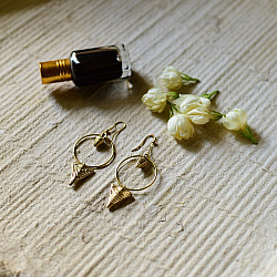 Prabha . प्रभा | Unique Dhokra Brass Earring