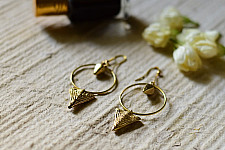 Prabha . प्रभा | Unique Dhokra Brass Earring