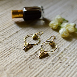 Prabha . प्रभा | Unique Dhokra Brass Earring