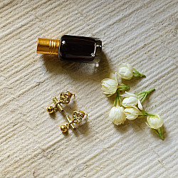 Prabha . प्रभा | Dhokra Brass Earring : 21
