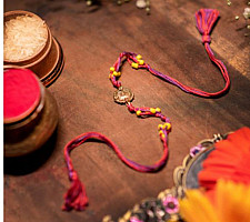 Dhokra Brass ❂ Handmade Rakhi - I